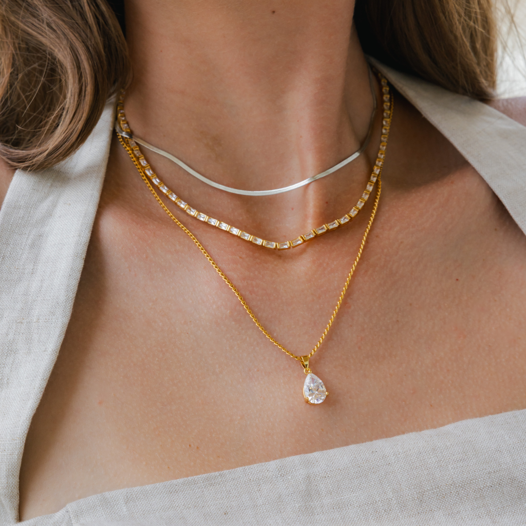 The  Pear Pendant Necklace