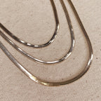 Herringbone Chain Necklace \ 4.0mm