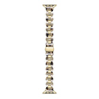 Gold and Tort Link Stainless Steel Band for Apple Watch