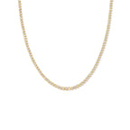 Round Brilliant Tennis Necklace