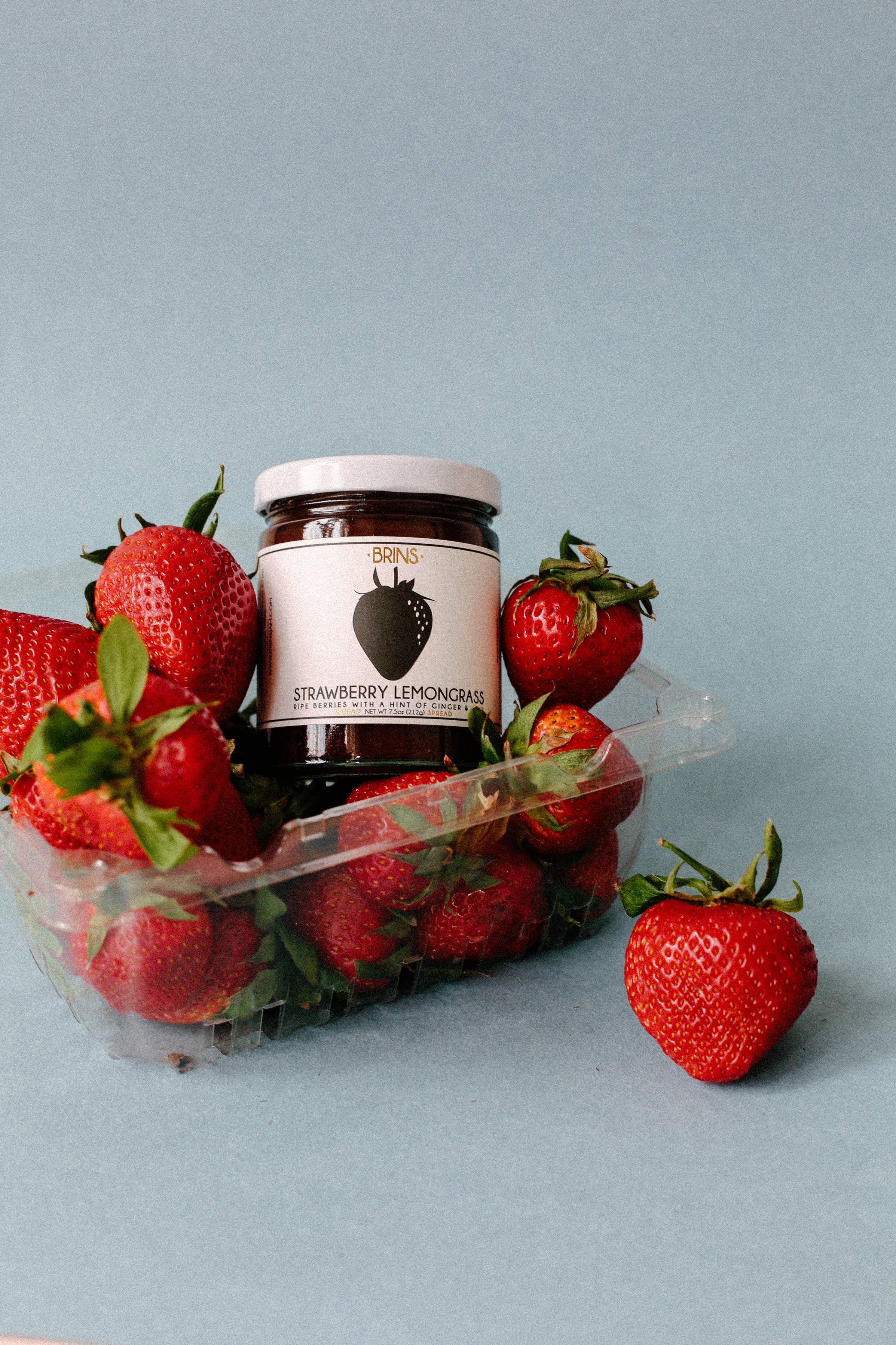 Strawberry Lemongrass Spread and Preserve