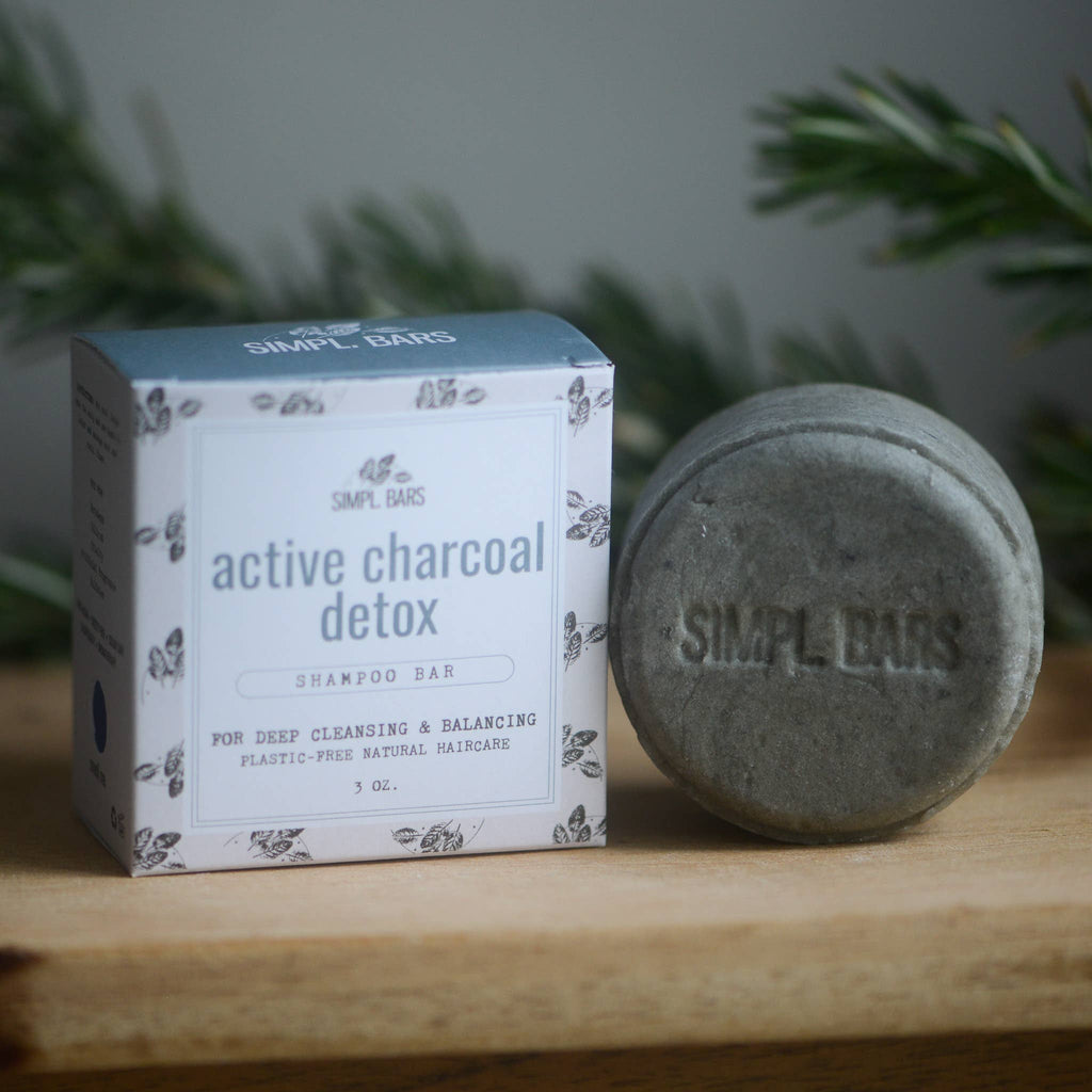 Active Charcoal Detox Shampoo Bar