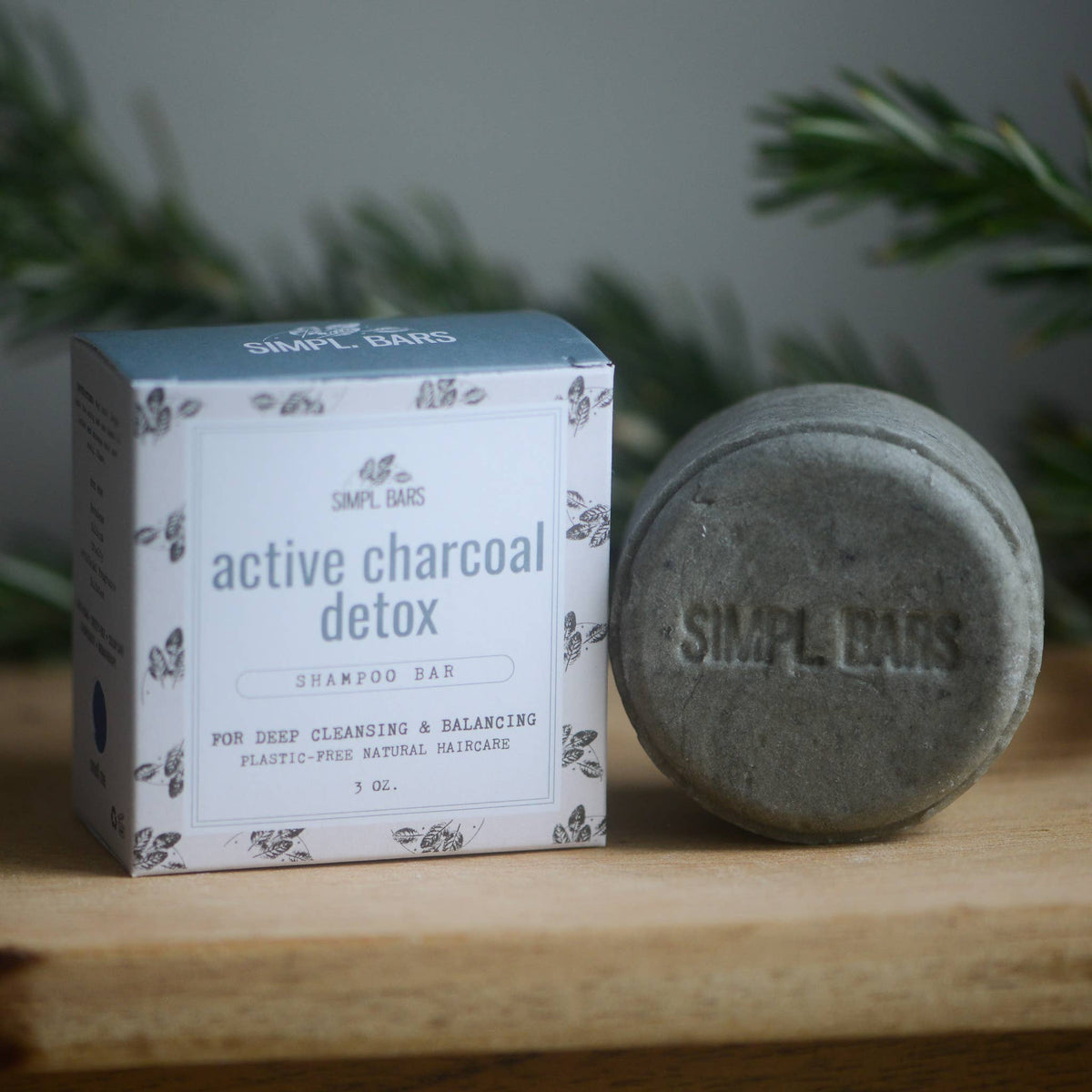 Active Charcoal Detox Shampoo Bar