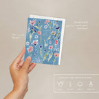 Ditzy Flowers - Love + Friendship Card