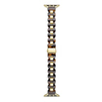 Gold and Tort Link Stainless Steel Band for Apple Watch