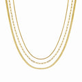 3-Layer Paperclip Necklace