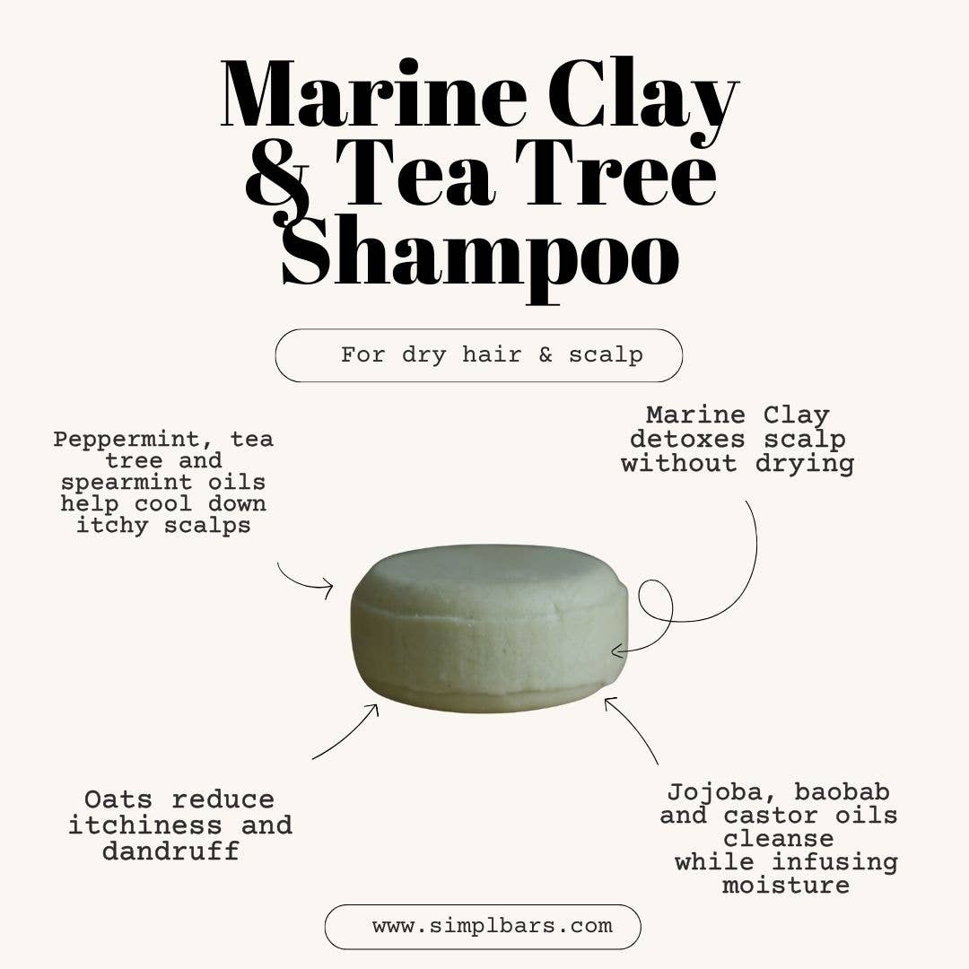Marine Clay/ Dry Hair Shampoo Bar