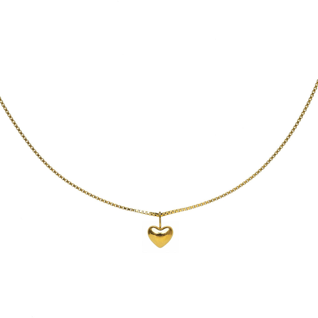 Puffy Heart Necklace