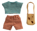 Clothes and bag, Little Brother Mouse