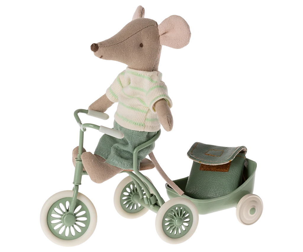 Tricycle mouse - Big brother with bag