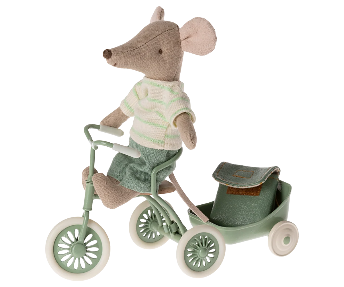 Tricycle mouse - Big brother with bag