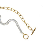 Tennis and Paperclip Choker