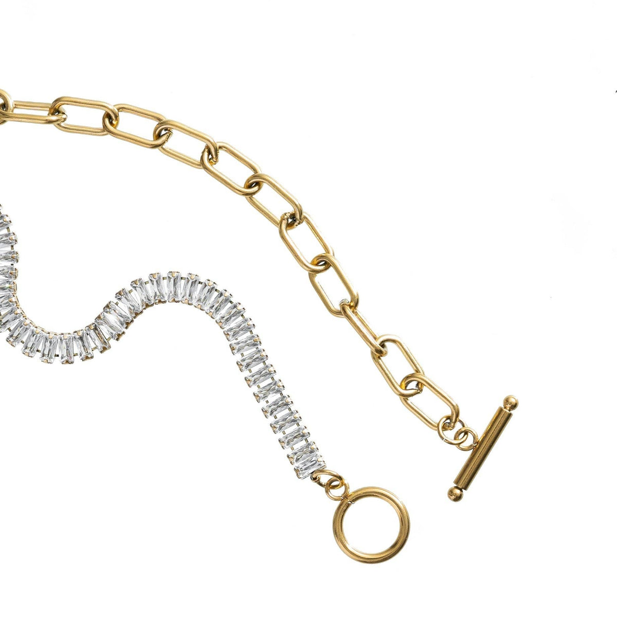 Tennis and Paperclip Choker