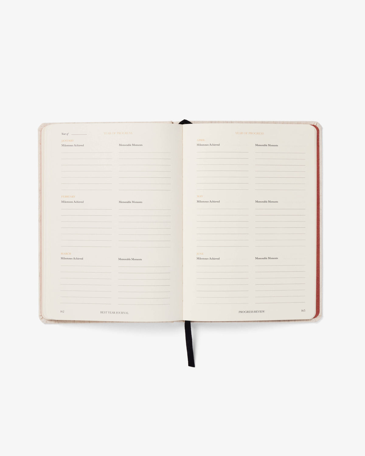 Best Year Journal | Guided 12-month planner goals