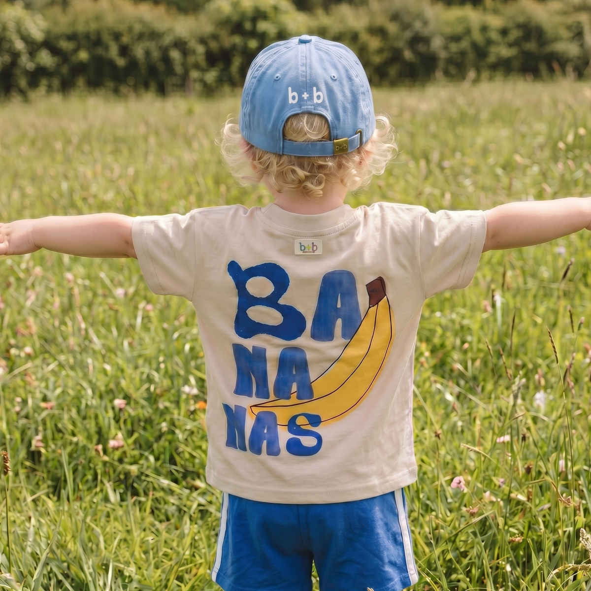 Blue Bananas Kids Organic Graphic Tee
