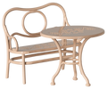 Café set, Mouse - Pale Pink