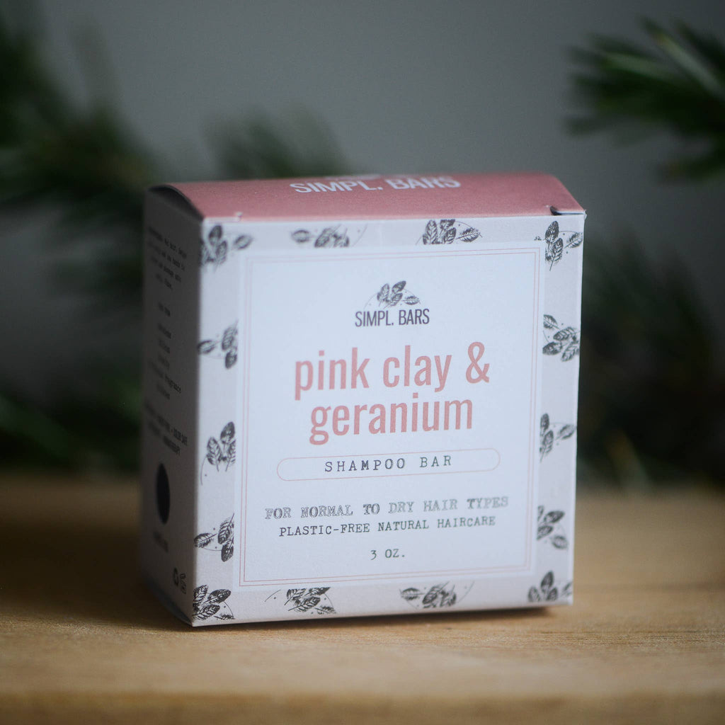 Pink Clay / Normal Hair Shampoo Bar