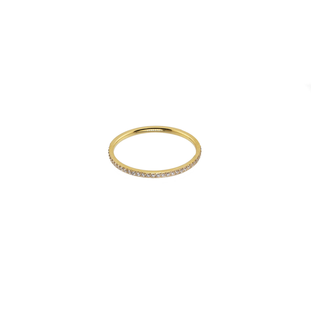 Dainty Tennis Ring Band