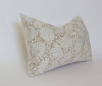 Cream Floral Pillow Cover