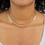3-Layer Paperclip Necklace