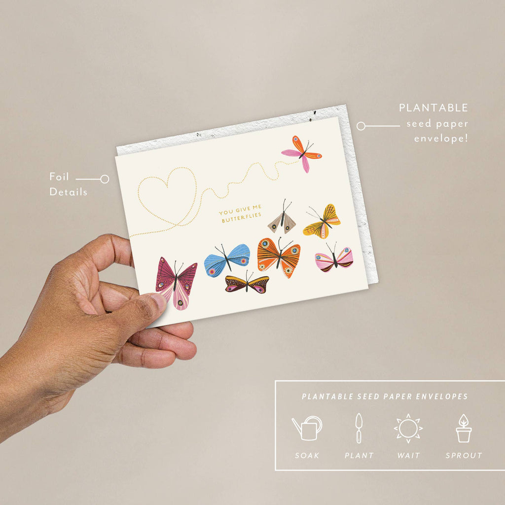 Butterflies - Love + Friendship Card