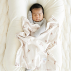 Minky Stretch Mini Blanket / Farm Animal