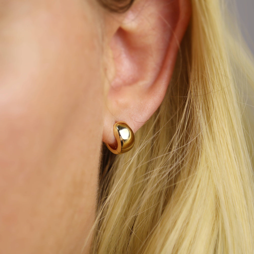 Chunky Hoop Earrings