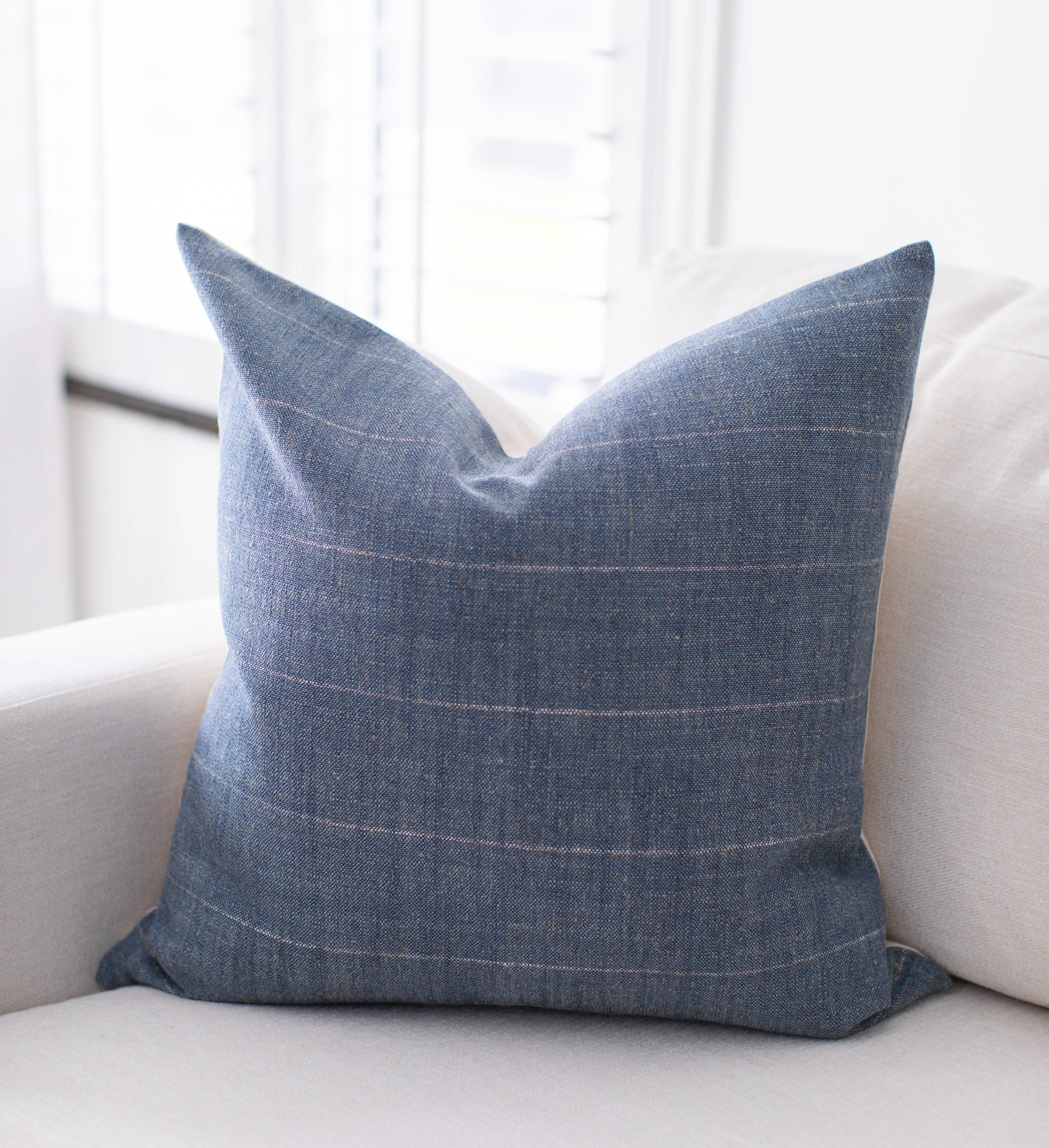 Dark Blue Marina Pillow Cover