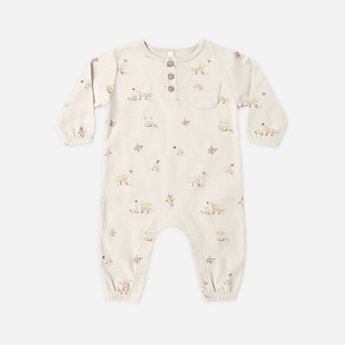 Long Sleeve Pocket Jumpsuit | Fox Land