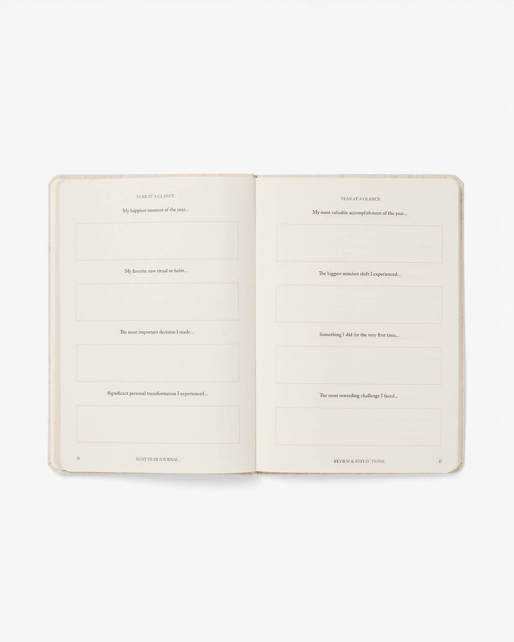 Best Year Journal | New Year Goal Setting
