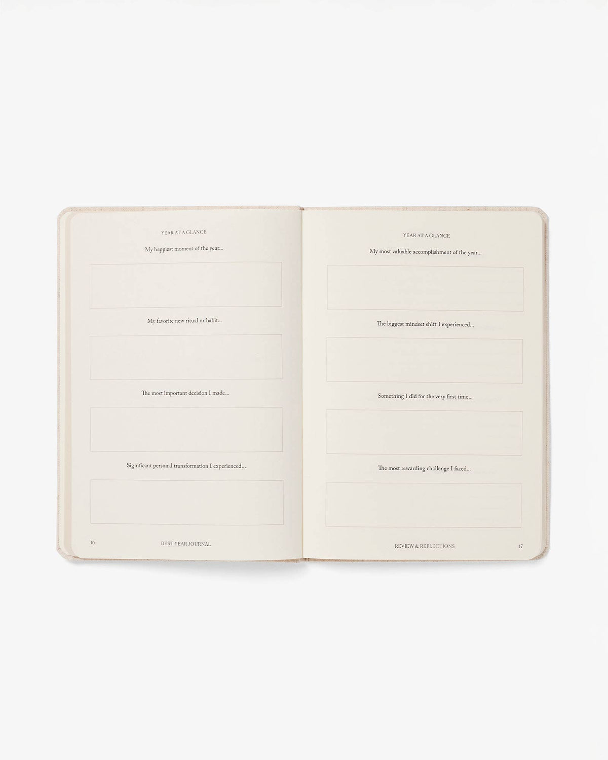 Best Year Journal | New Year Goal Setting