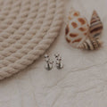 Constellation Flat Back Studs: Silver