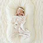 Minky Stretch Mini Blanket / Farm Animal