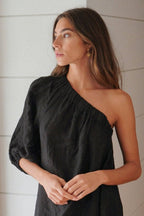 The Milos Dress - Noir