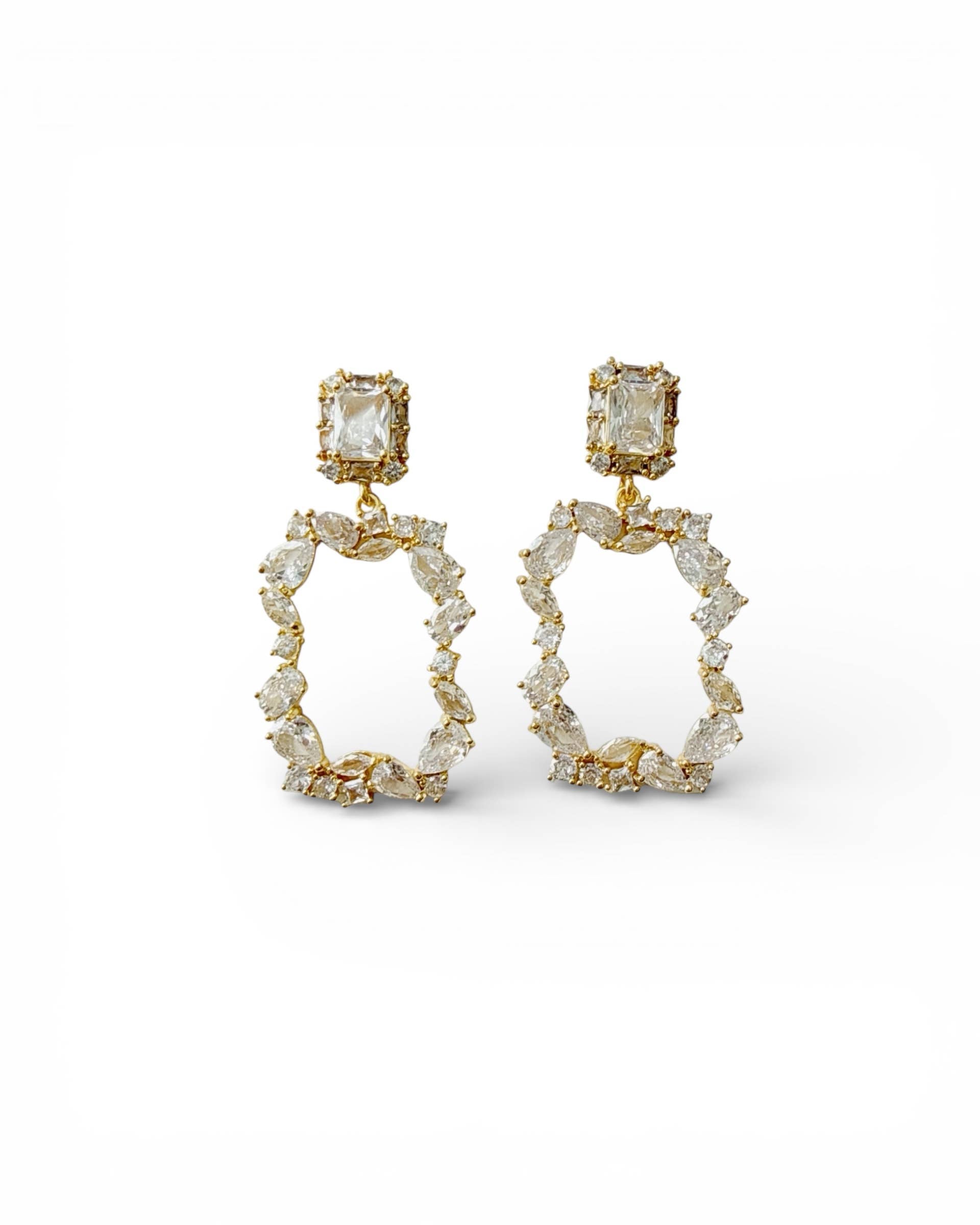 Big Dreams CZ Statement Earrings