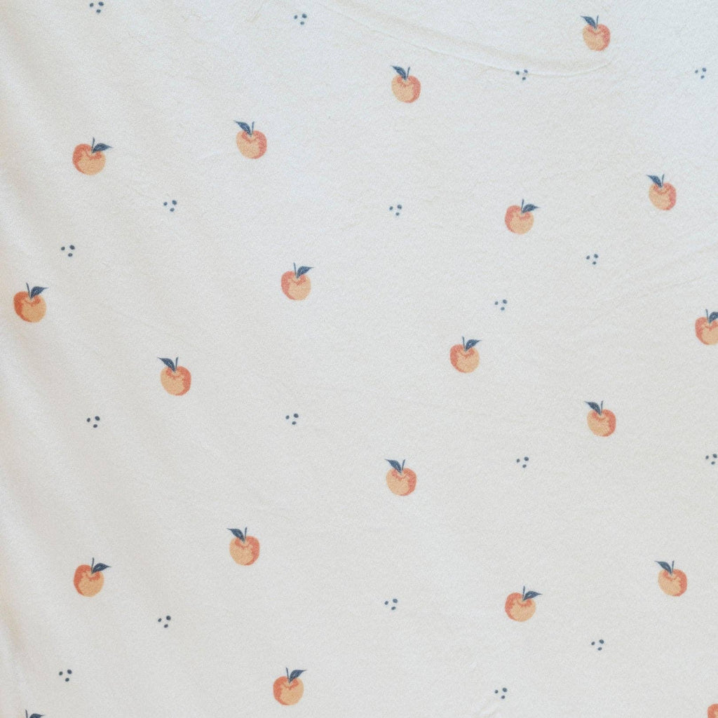 Minky Stretch Luxe Swaddle Blanket / Mushroom Print