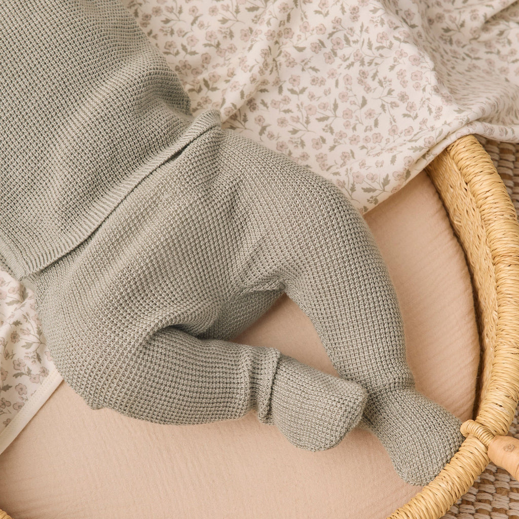 Footed Knit Pant | Laurel