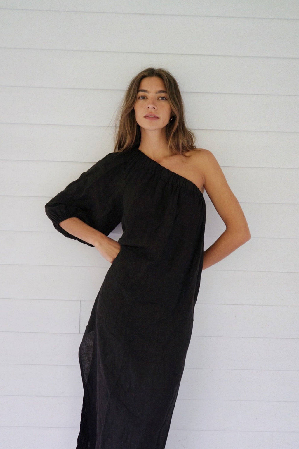 The Milos Dress - Noir