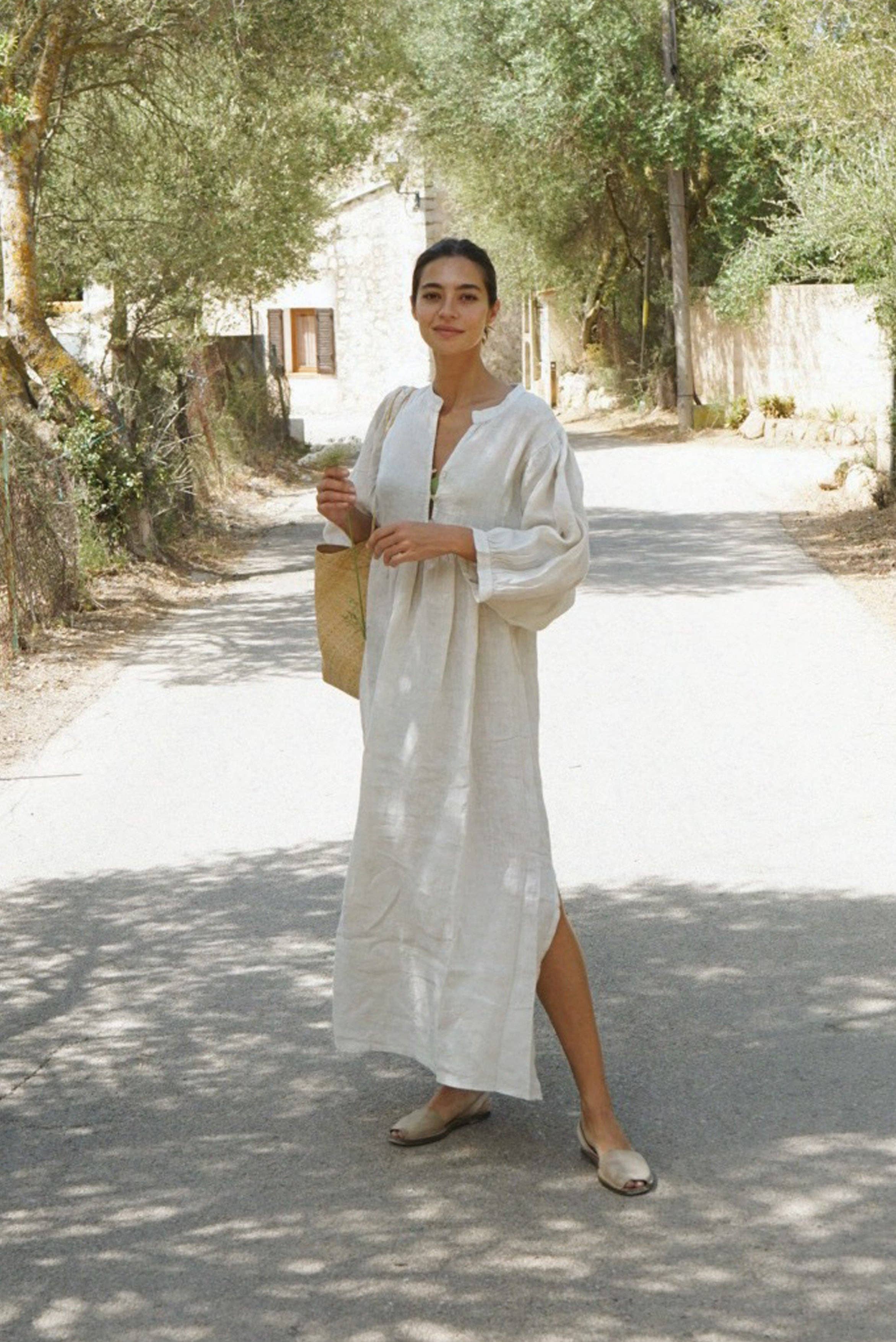 The Bonita Dress - Moon