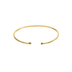 Thin Hammered Bangle