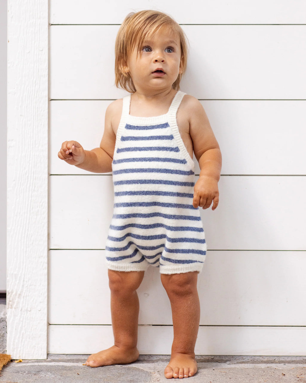 Fisher Romper Maritime Stripe
