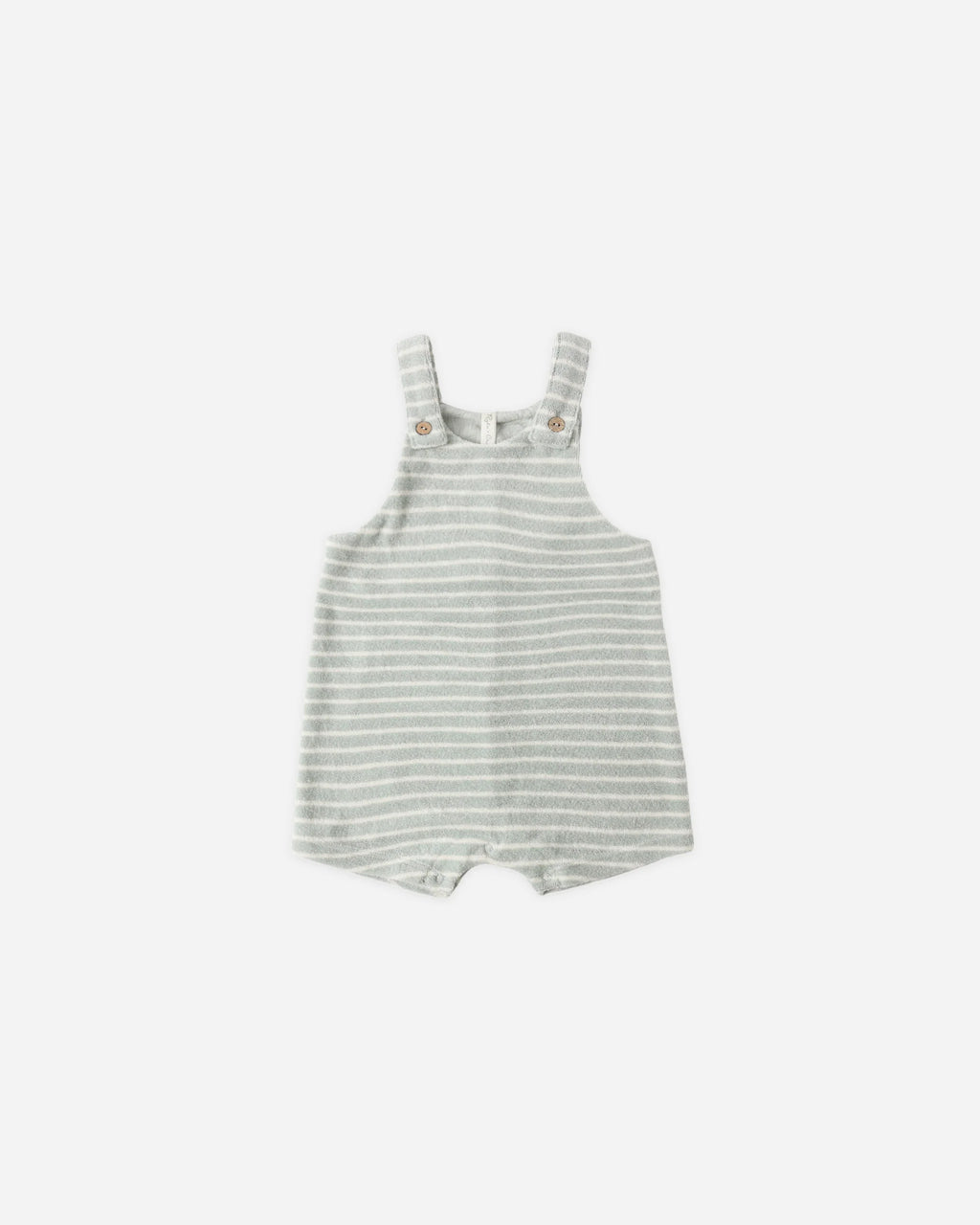 Gio Romper Seafoam Terry Stripe