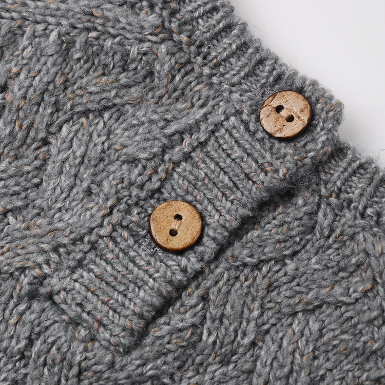 Knit Sweater | Heathered Slate