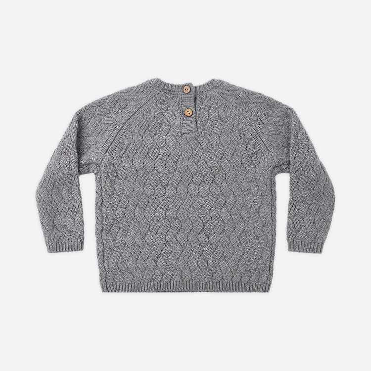 Knit Sweater | Heathered Slate