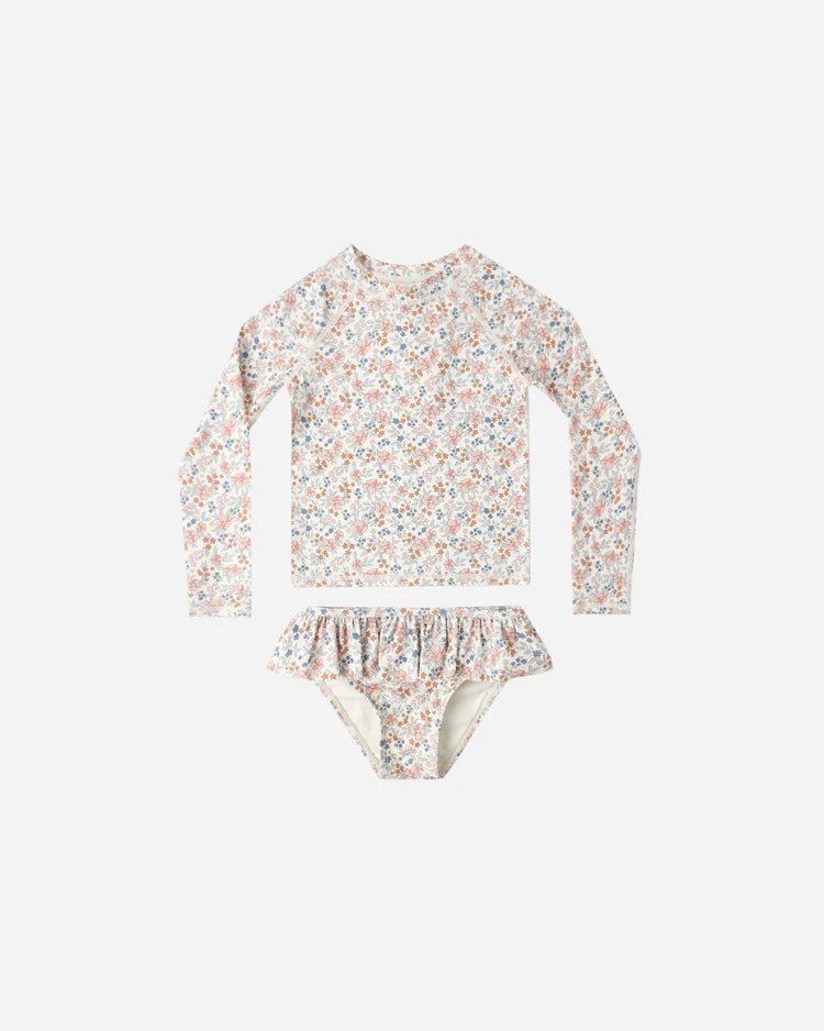 Rashguard Girls Set Flower Fields