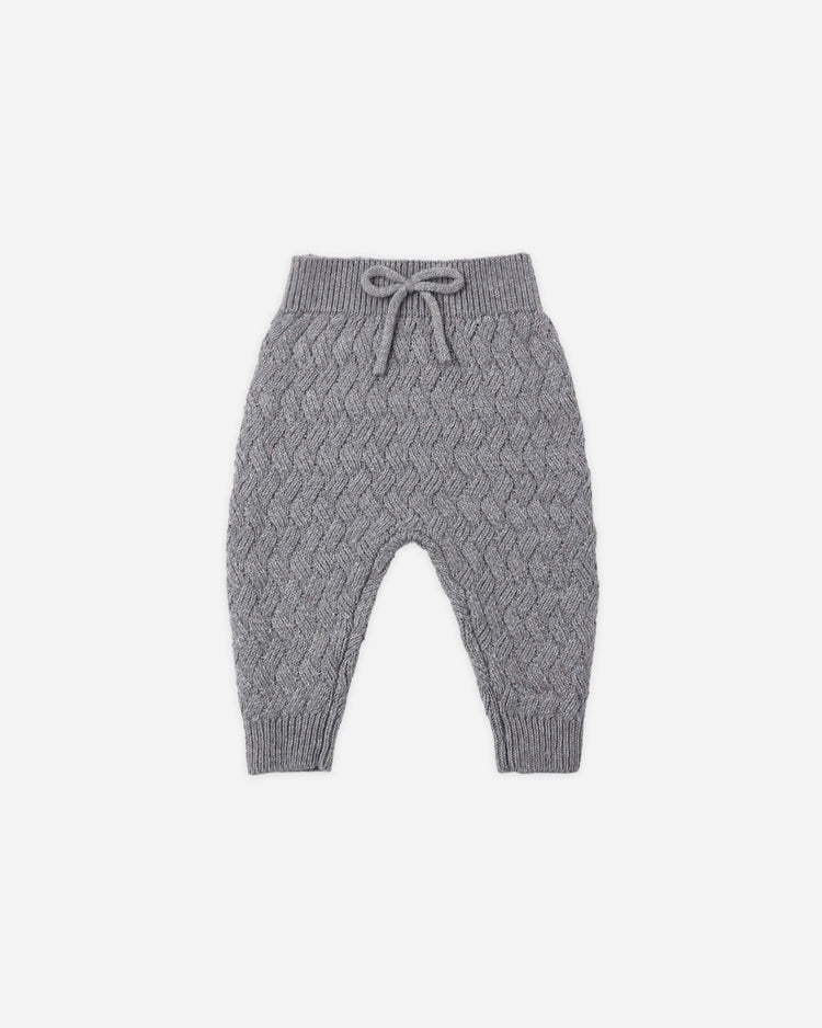 Knit Pant | Heathered Slate
