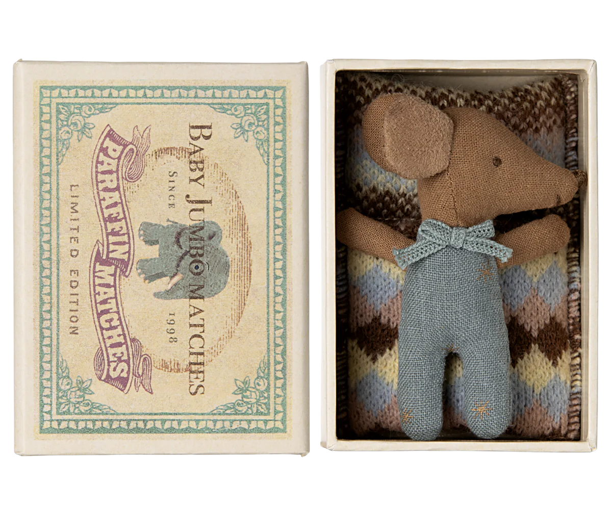 Sleepy Wakey Baby mouse in Matchbox