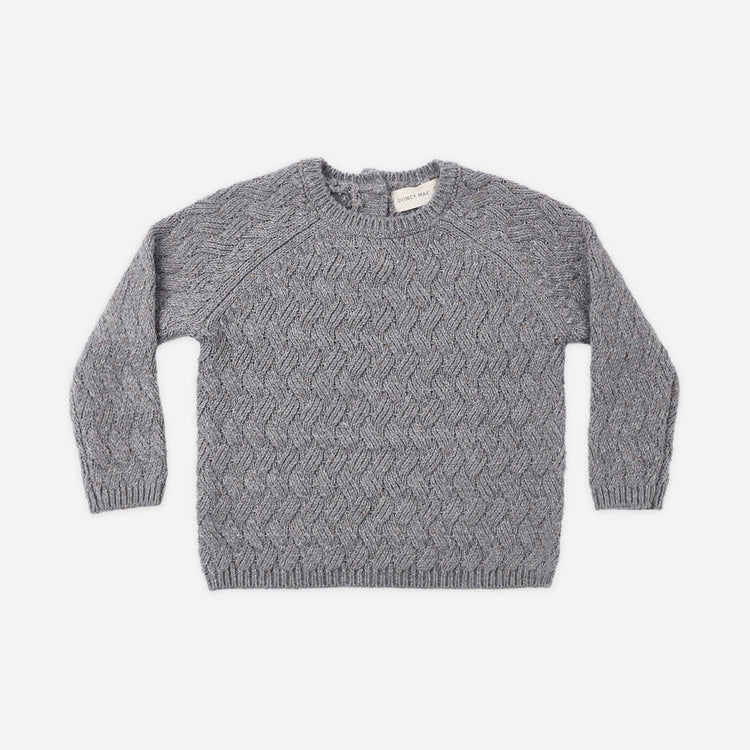 Knit Sweater | Heathered Slate