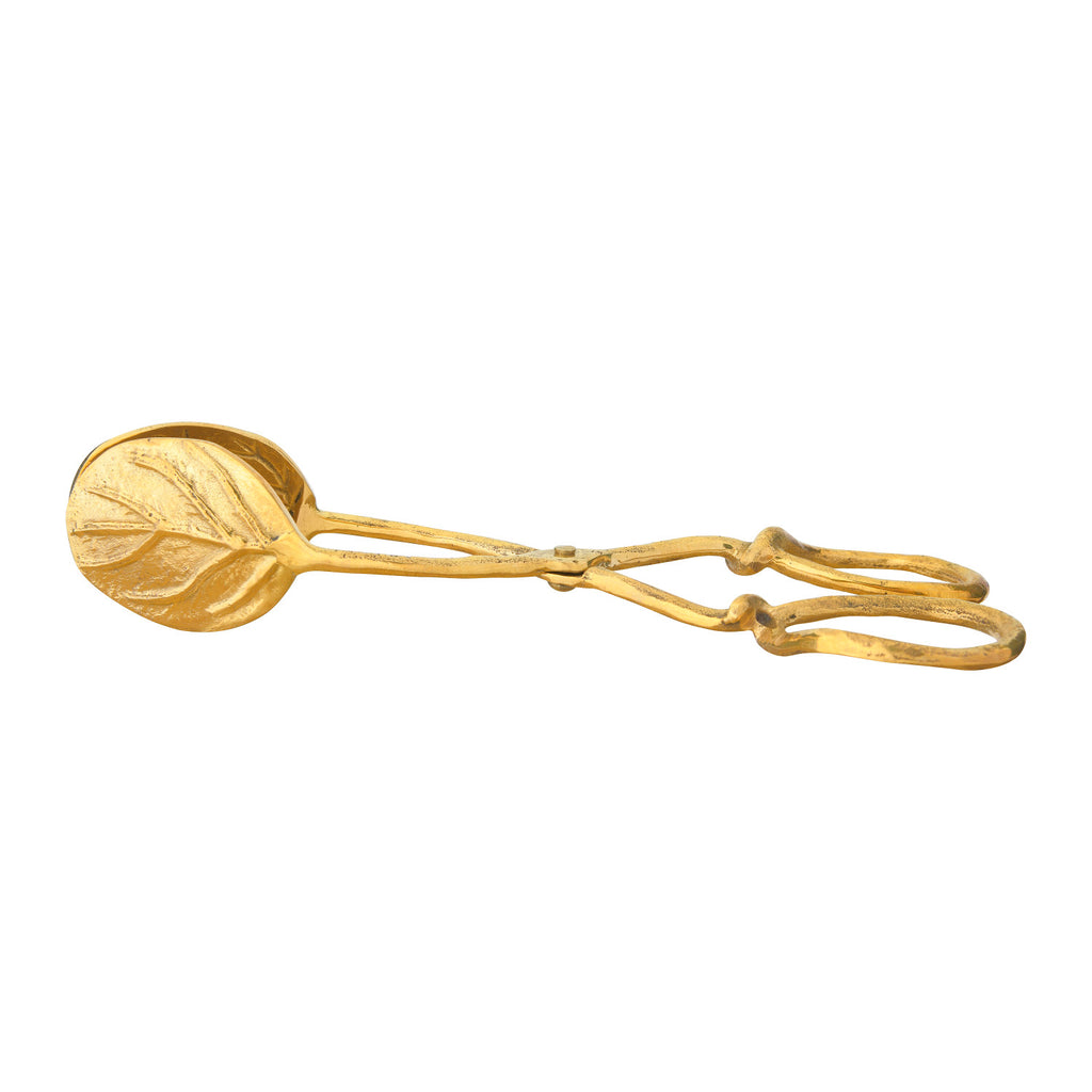 Brass Leaf Tongs