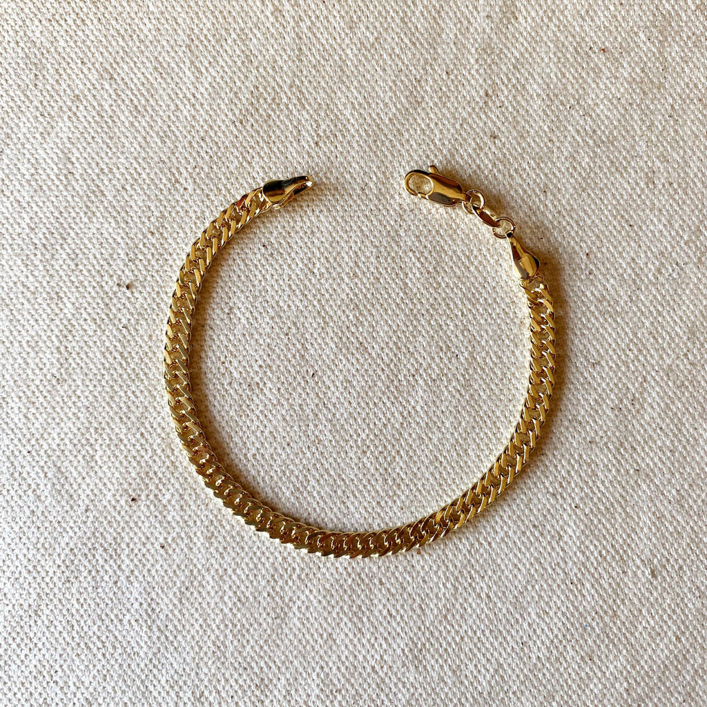 Curb Chain Bracelet \ 4.0mm